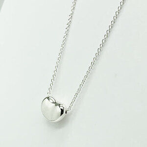Tiffany Co Elsa Peretti Bean Pendant Silver